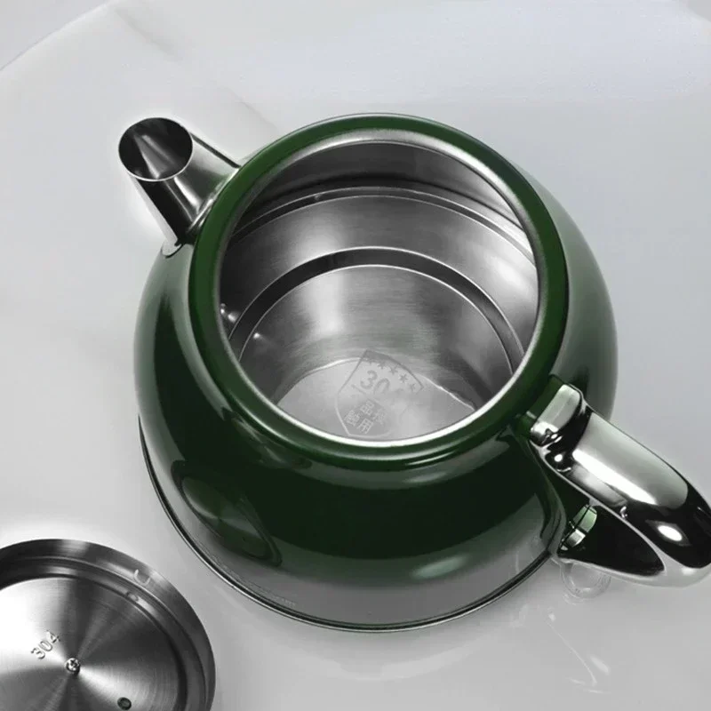 Kitchen Appliances Green - Hervidor eléctrico retro de alta gama