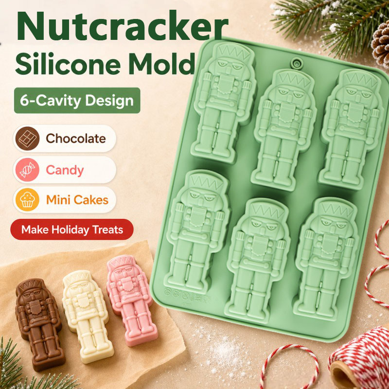Kitchen Appliances Green - 1 molde de silicona verde con