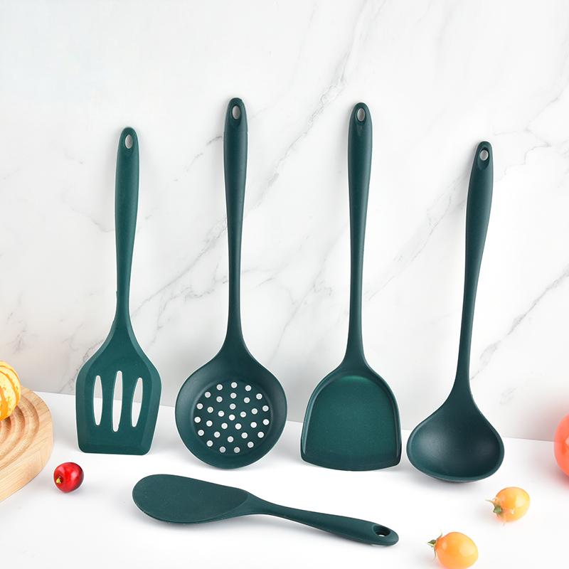 Kitchen Appliances Green - Juego de utensilios de cocina de