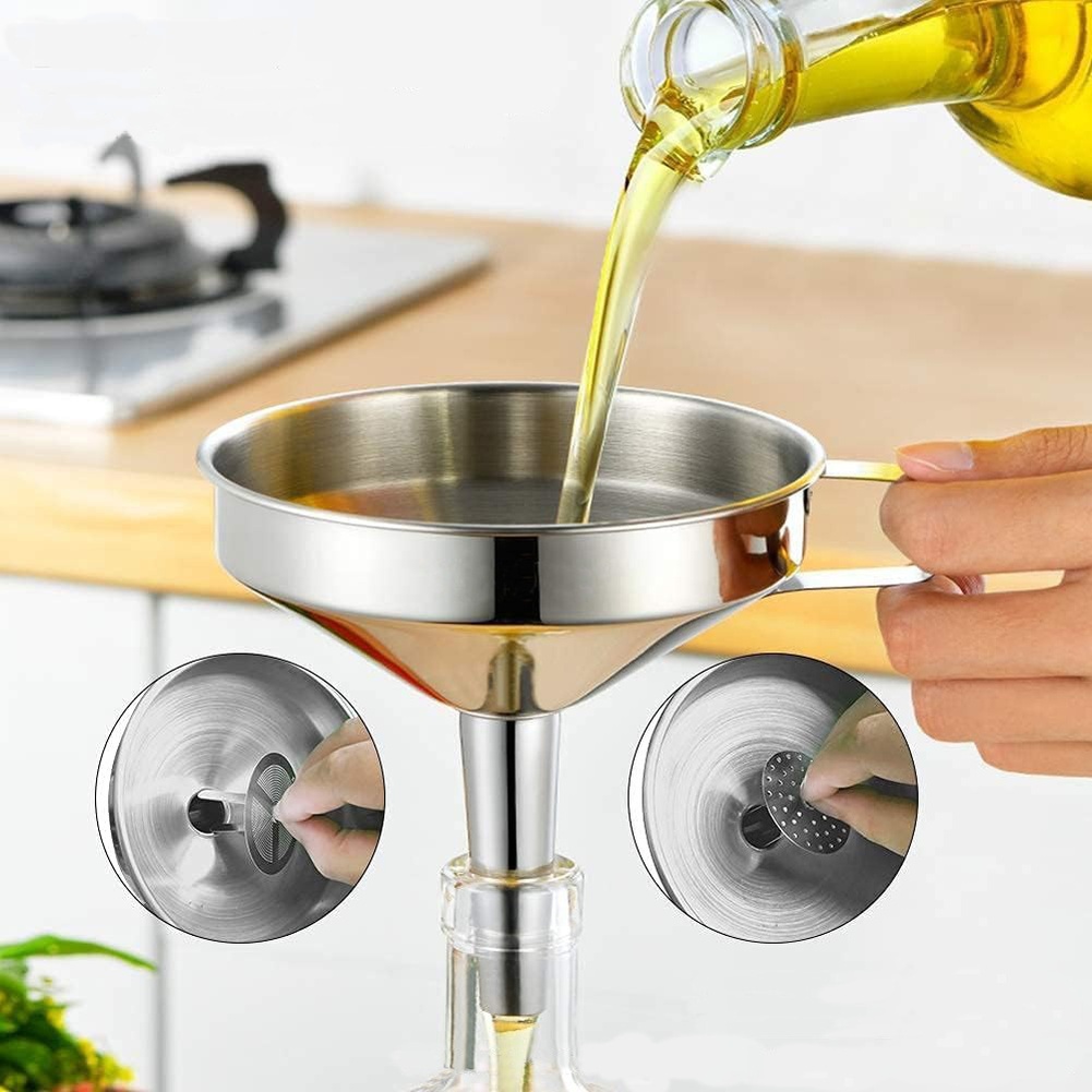 Embudo de acero inoxidable par - Kitchen Appliances On Sale reseña y precio