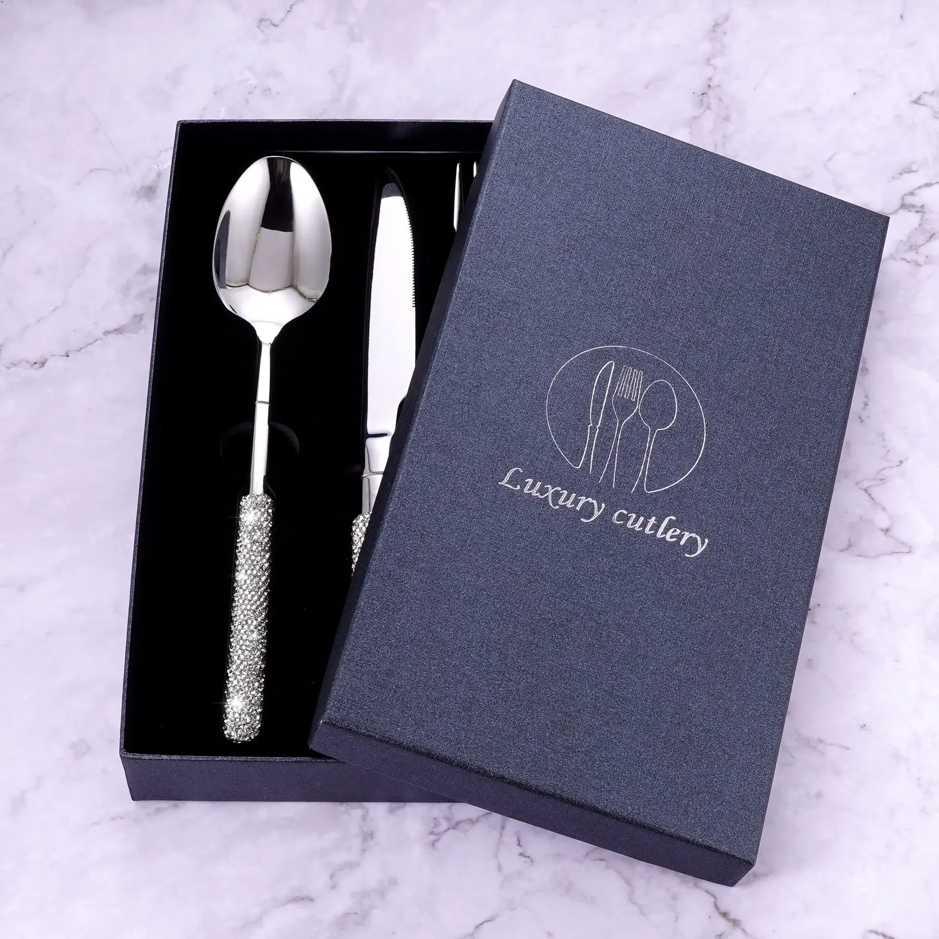 Juego de cucharas, tenedor y c - Kitchen Appliances Luxury reseña y precio