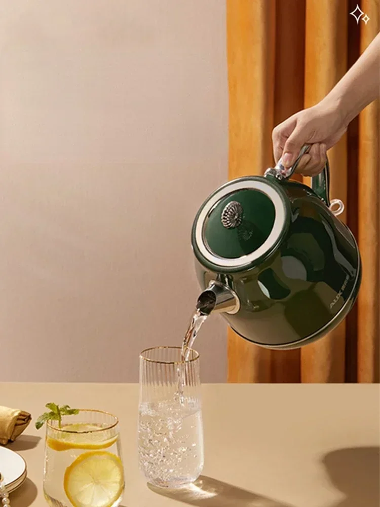 Hervidor eléctrico retro de al - Kitchen Appliances Green reseña y precio