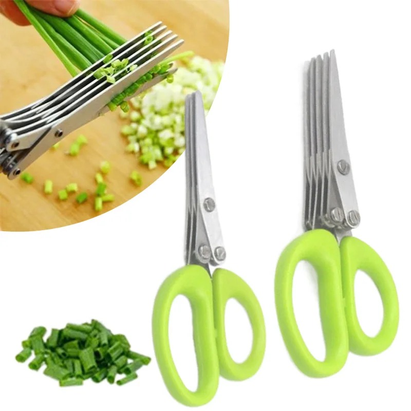 Tijeras de Cocina Multicapa de - Kitchen Appliances Green reseña y precio