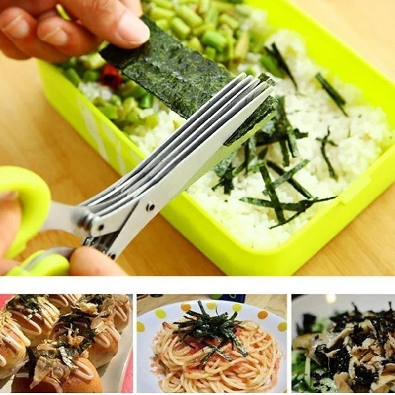 Tijeras de Cocina Multicapa de - Kitchen Appliances Green reseña y precio