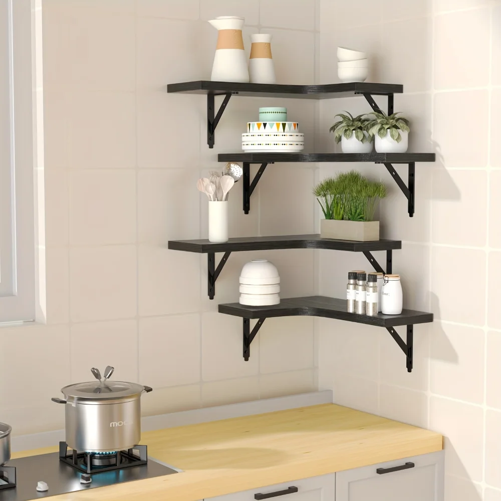 Estantes Flotantes de Madera N - Kitchen Appliances Vintage reseña y precio
