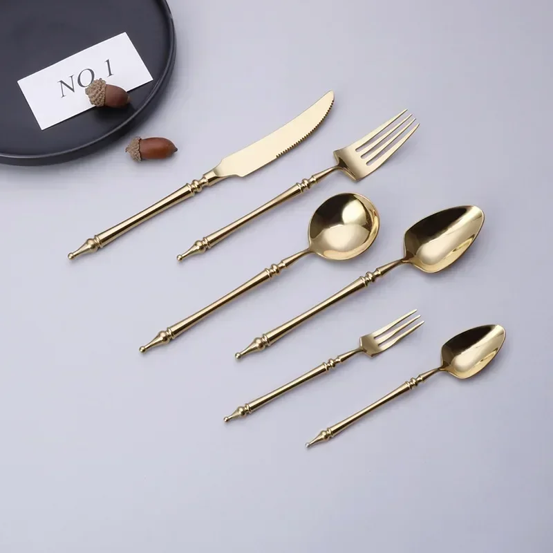 Juego de vajilla de oro occide - Kitchen Appliances Luxury reseña y precio