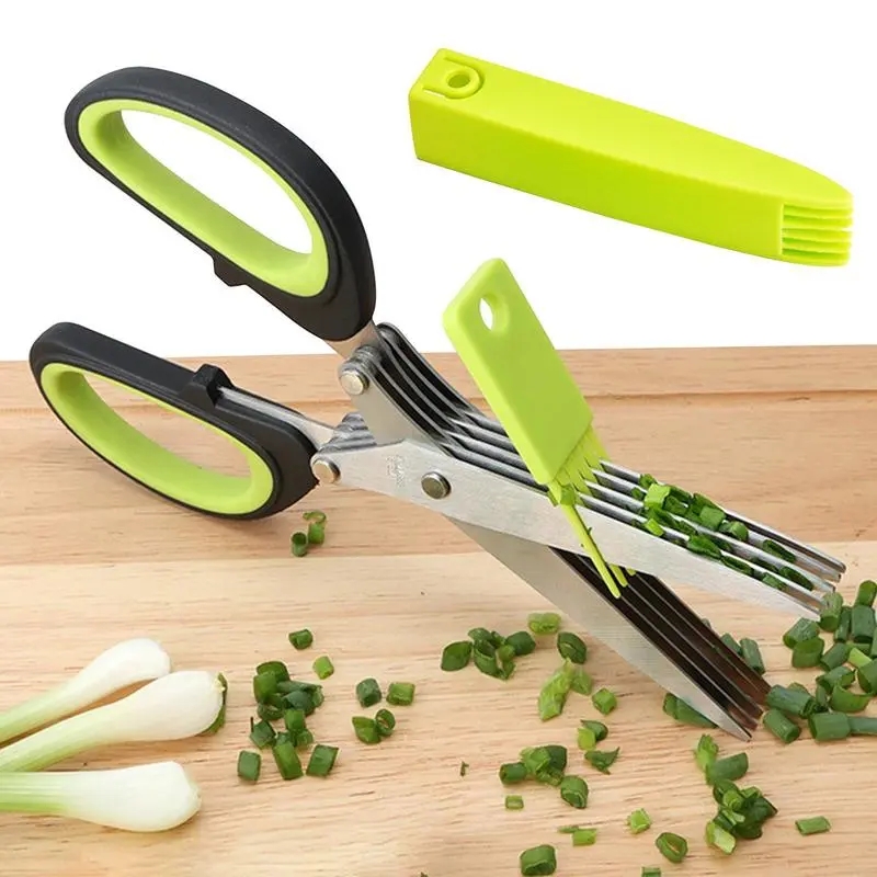 Tijeras multicapa de acero ino - Kitchen Appliances Green reseña y precio