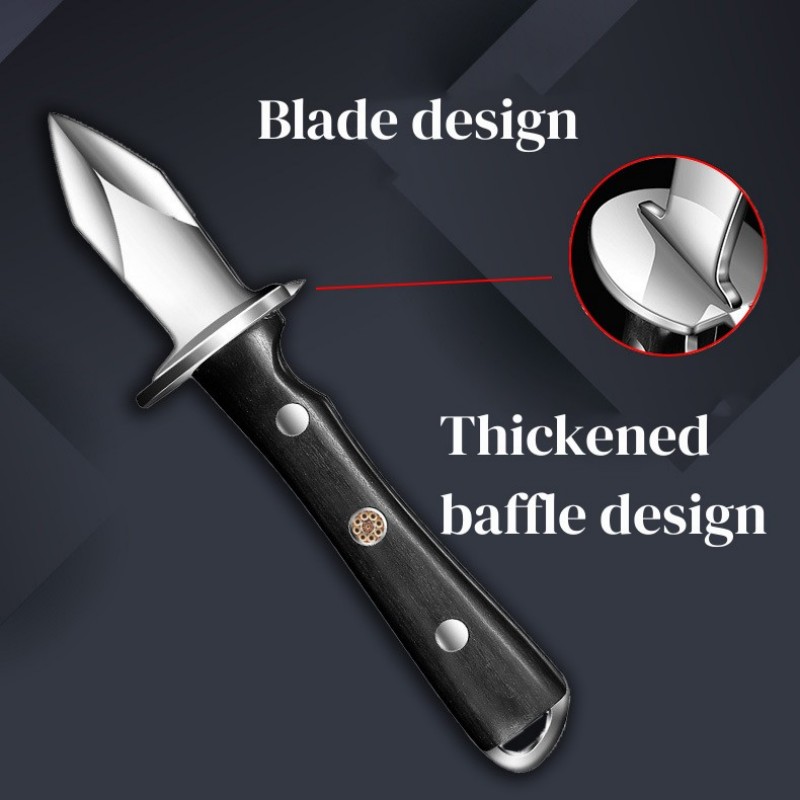 Cuchillo para ostras de acero  - Kitchen Appliances Luxury reseña y precio