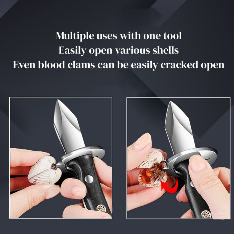 Cuchillo para ostras de acero  - Kitchen Appliances Luxury reseña y precio