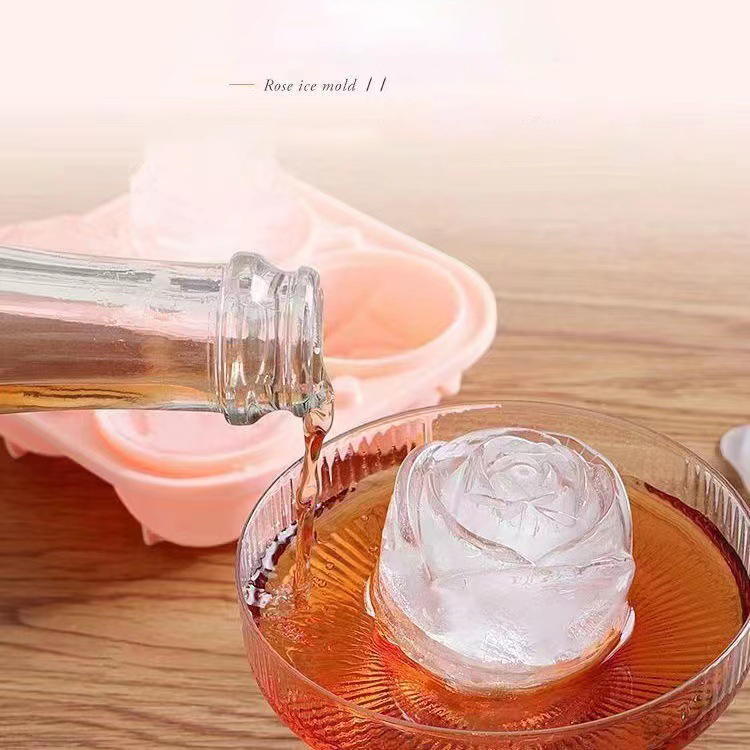 Moldes de hielo de rosas 3D, b - Kitchen Appliances On Sale reseña y precio
