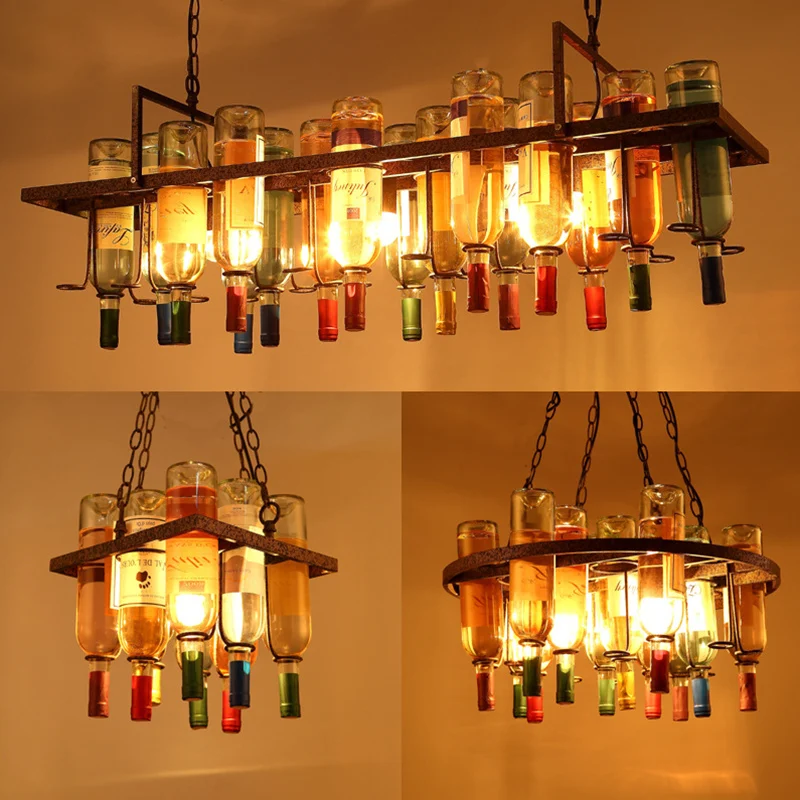Botella de vino Vintage, luces - Kitchen Appliances Green reseña y precio