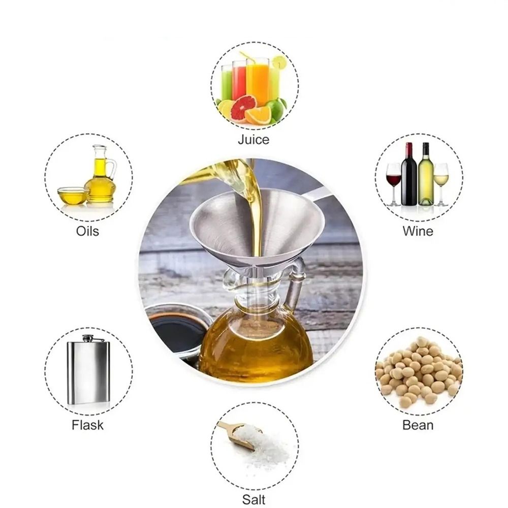 Embudo de acero inoxidable de  - Kitchen Appliances Manufacturers reseña y precio