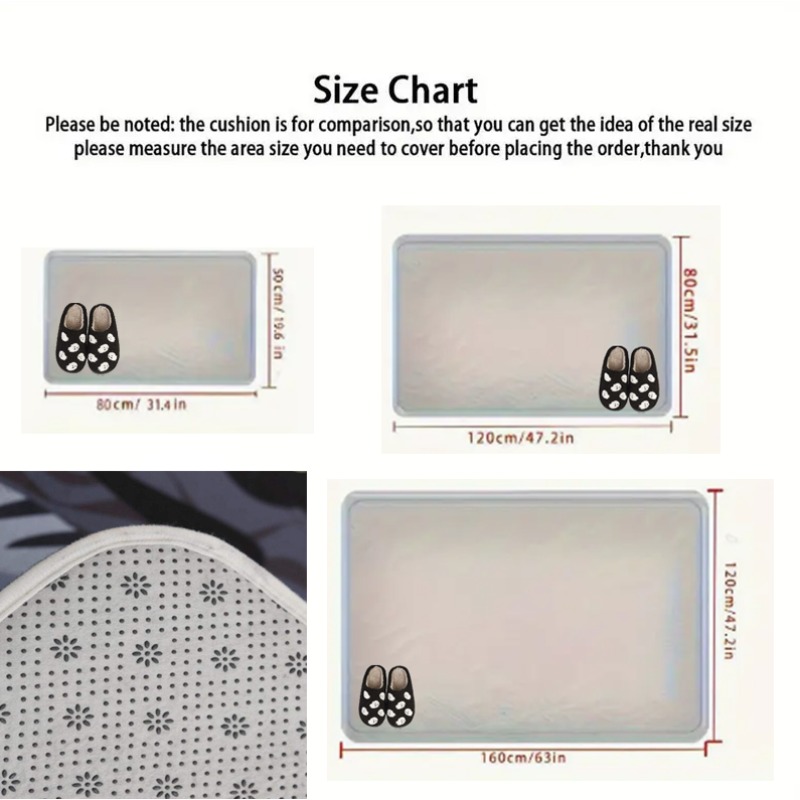 Alfombra decorativa para puert - Kitchen Appliances Green reseña y precio