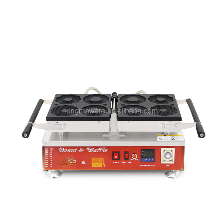 4 Pcs Commercial Electric Donu - Donut Maker Mini reseña y precio