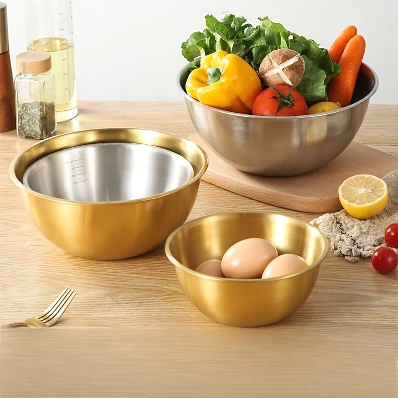 Juego de 3 Tazones de Acero In - Kitchen Appliances On Sale reseña y precio